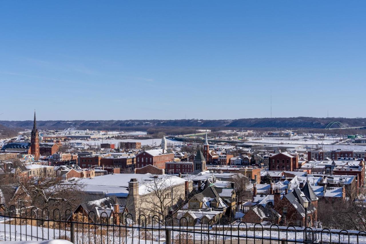 Dubuque'S Front Porch, Historic Charmer, Walk Downtown Luaran gambar